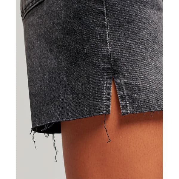 Superdry Shortsit Vintage Mid Rise Cut Off Harmaa 34 Nainen