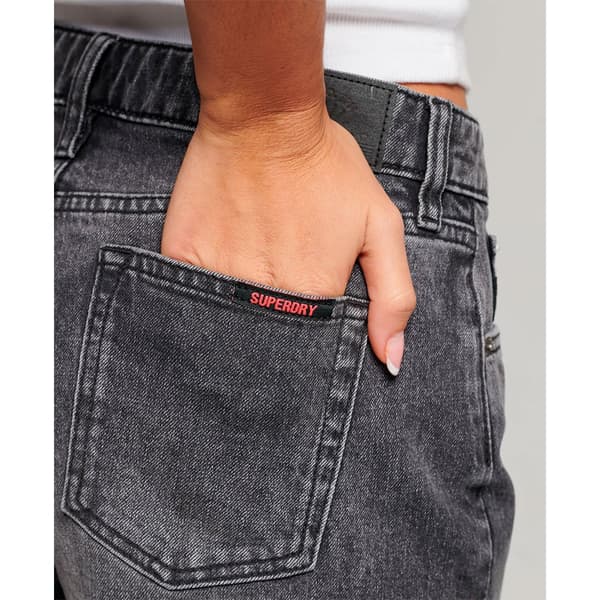 Superdry Shortsit Vintage Mid Rise Cut Off Harmaa 34 Nainen