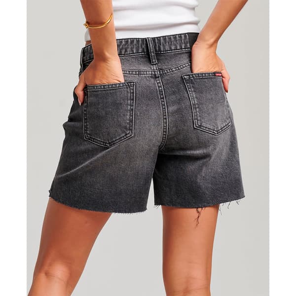 Superdry Shortsit Vintage Mid Rise Cut Off Harmaa 34 Nainen