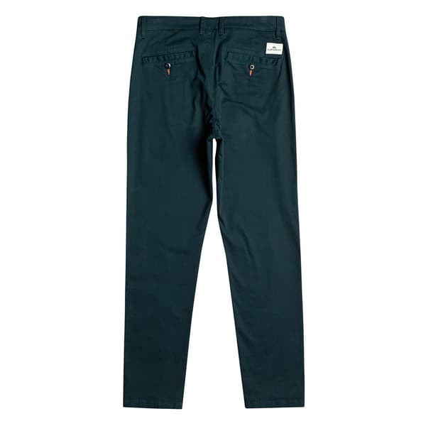 Quiksilver Chinobyxor Med Mitten Av Midjan Eqynp03274 Stretch Fit Blå 32 Man