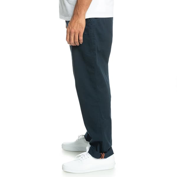 Quiksilver Chinobyxor Med Mitten Av Midjan Eqynp03274 Stretch Fit Blå 32 Man
