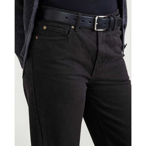 Dockers Jeans High Straight Sort 28 Kvinde