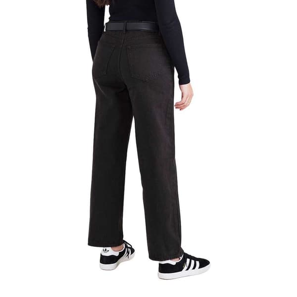 Dockers Jeans High Straight Sort 28 Kvinde
