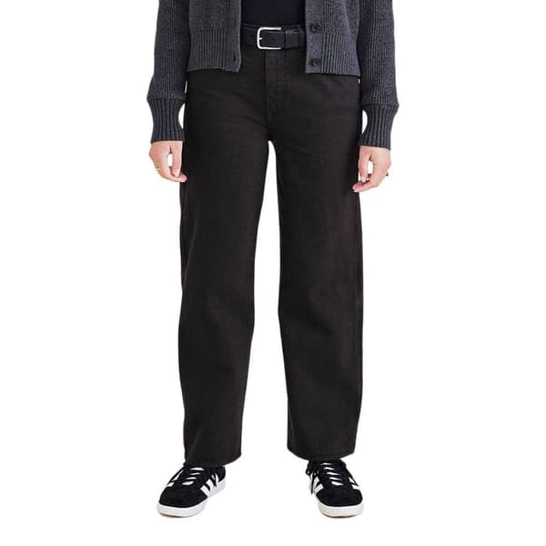 Dockers Jeans High Straight Sort 28 Kvinde