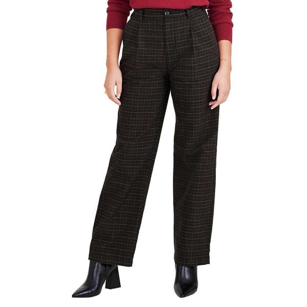 Dockers Byxor Original Pleated High Wide Svart 29 Kvinna