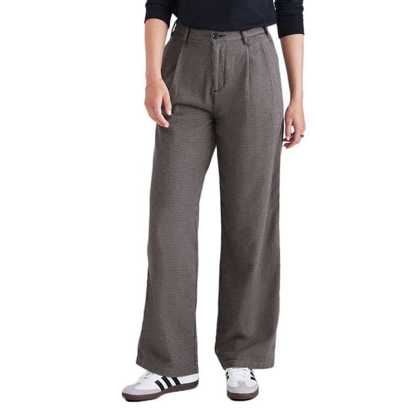 Dockers Housut Original Pleated High Wide Harmaa 28 Nainen