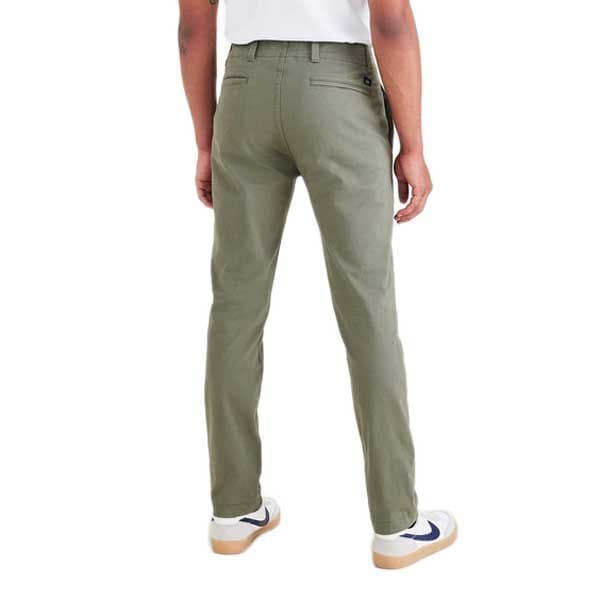 Dockers Tavalliset Vyötäröhousut Smart 360 Flex California Vihreä 30 / 32 Mies
