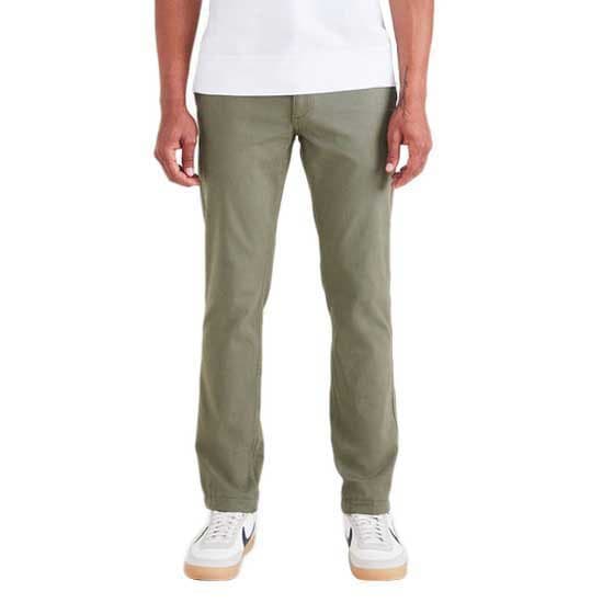Dockers Tavalliset Vyötäröhousut Smart 360 Flex California Vihreä 30 / 32 Mies