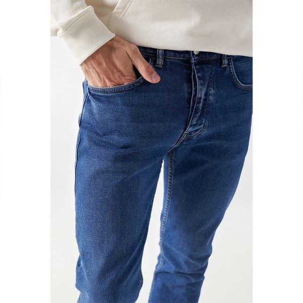 Salsa Jeans Jeans 21006801 Regular Fit Blå 31 / 34 Man