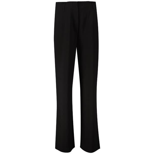 Salsa Jeans Korkeavyötäröiset Housut 21006912 Straight Fit Musta XS / 34 Nainen