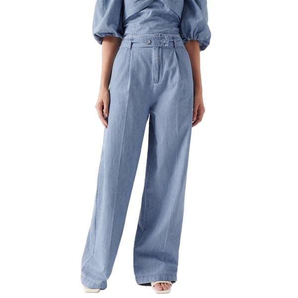 Salsa Jeans Jeans 21007074 Palazzo Blå XS / 32 Kvinde
