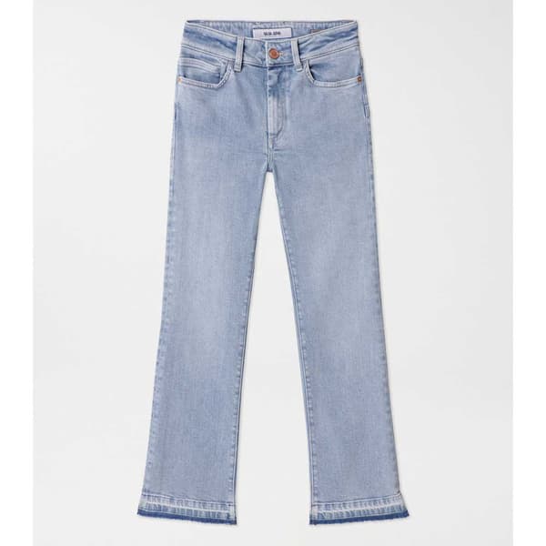 Salsa Jeans Jeans Destiny Cropped Flare Fit Blå 29 / 28 Kvinde