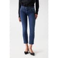Miniatyrbild 1 av 5: Salsa Jeans Jeans Wonder Crop Slim Fit Blå 28 / 28 Kvinna
