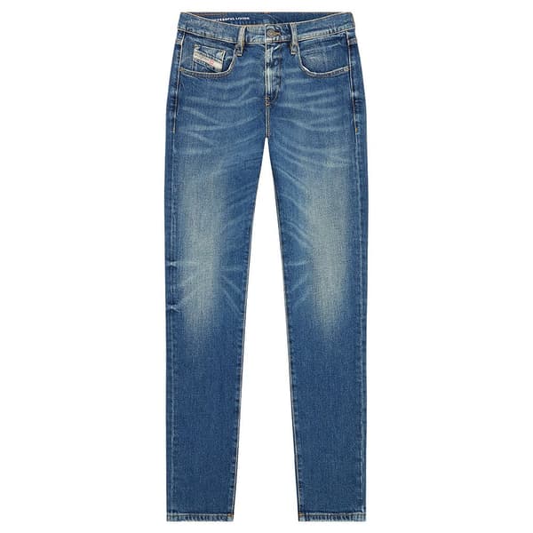 Diesel Jeans 007l1 2019 Strukt Blå 33 / 32 Man