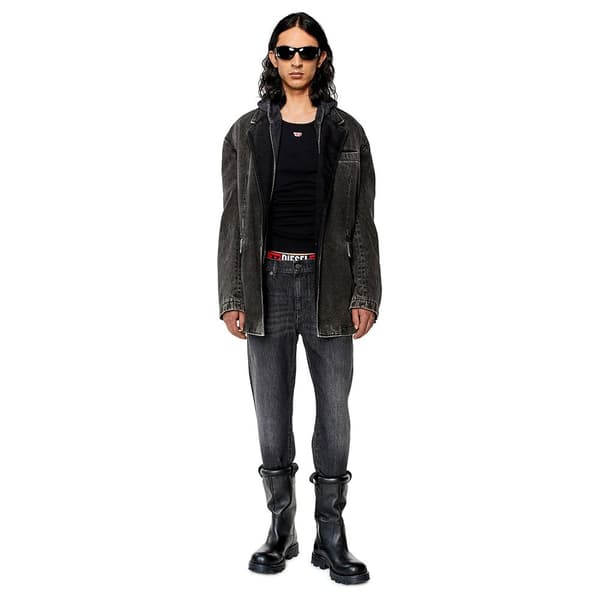 Diesel Jeans 09f75 2019 Strukt Sort 30 / 32 Mand
