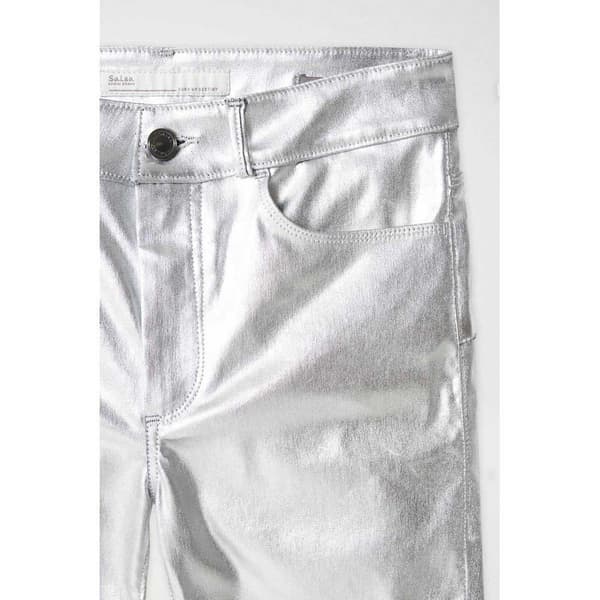 Salsa Jeans Byxor Destiny Silver 29 / 28 Kvinna