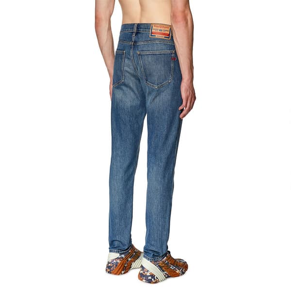 Diesel Jeans 09f88 2019 Strukt Blå 30 / 32 Man