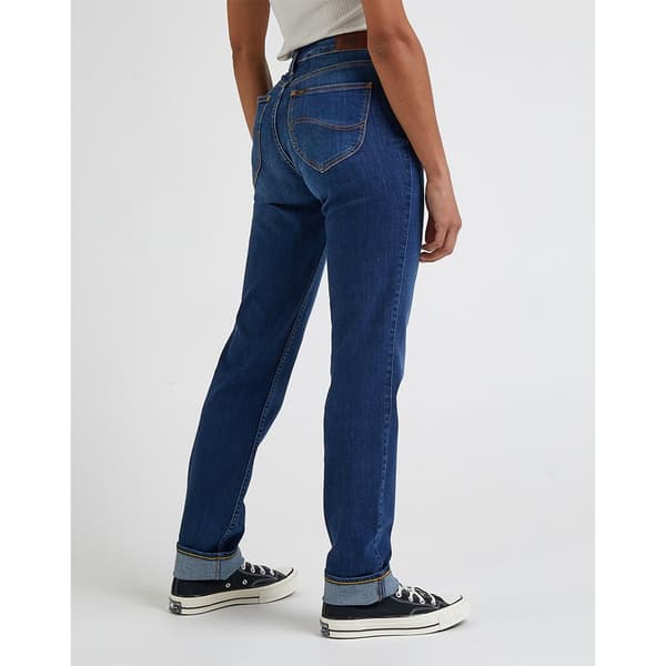 Lee Jeans Marion Straight Blå 27 / 31 Kvinna