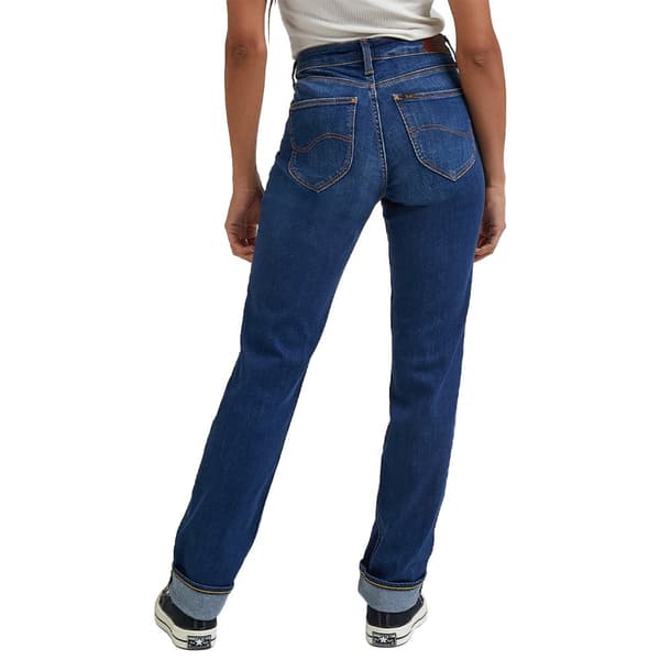 Lee Jeans Marion Straight Blå 27 / 31 Kvinna