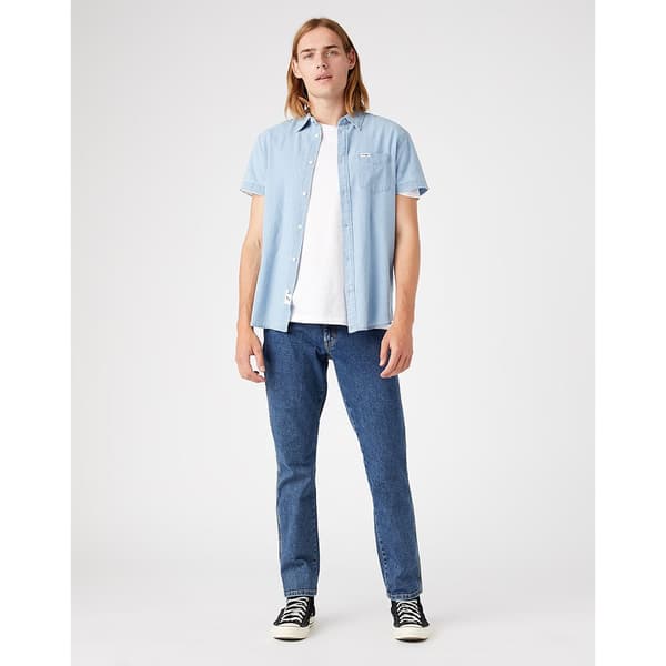 Wrangler Jeans Texas Slim Blå 33 / 34 Man