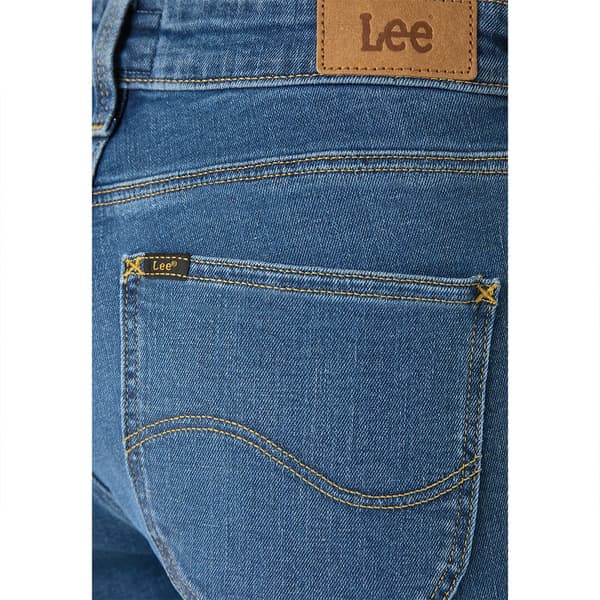 Lee Jeans Marion Straight Mid Blå 28 / 33 Kvinna