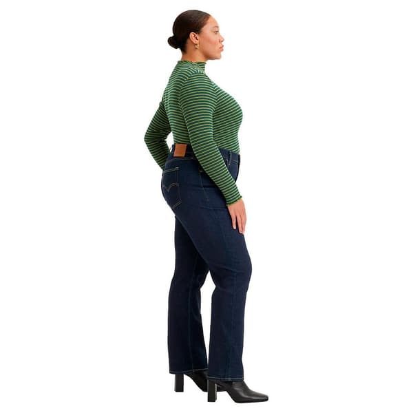 Levi´s ® Plus 724 High Rise Straight Jeans Blå 16 / M Kvinna