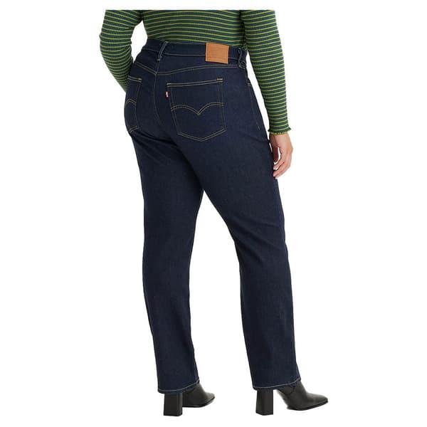 Levi´s ® Plus 724 High Rise Straight Jeans Blå 16 / M Kvinna