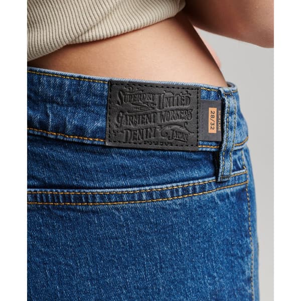 Superdry Jeans Vintage Low Rise Slim Flare Blå 28 / 32 Kvinde