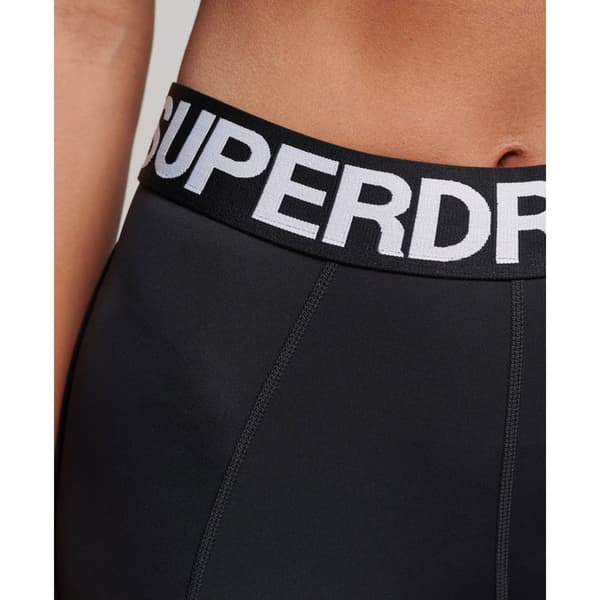 Superdry Strumpbyxor Train Branded Elastic Svart XS Kvinna
