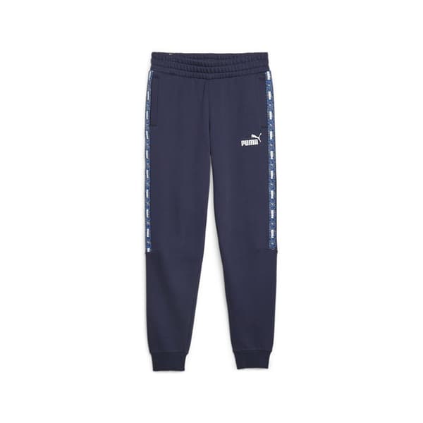 Puma Sweat Bukser Ess Tape Camo Blå M Mand