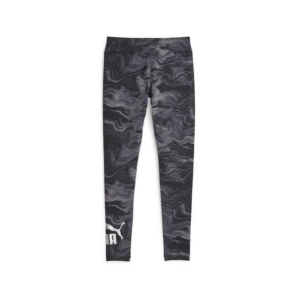 Puma Strumpbyxor Ess+ Marbleized Svart,Grå S Kvinna