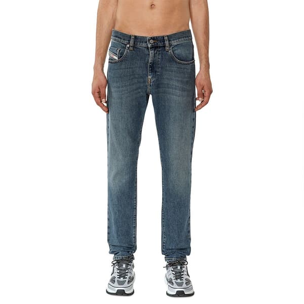 Diesel Jeans 09f74 2019 Strukt Blå 31 / 32 Mand