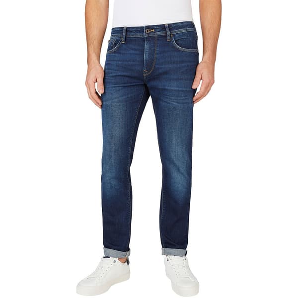 Pepe Jeans Farkut Pm207390 Tapered Fit Sininen 33 / 32 Mies