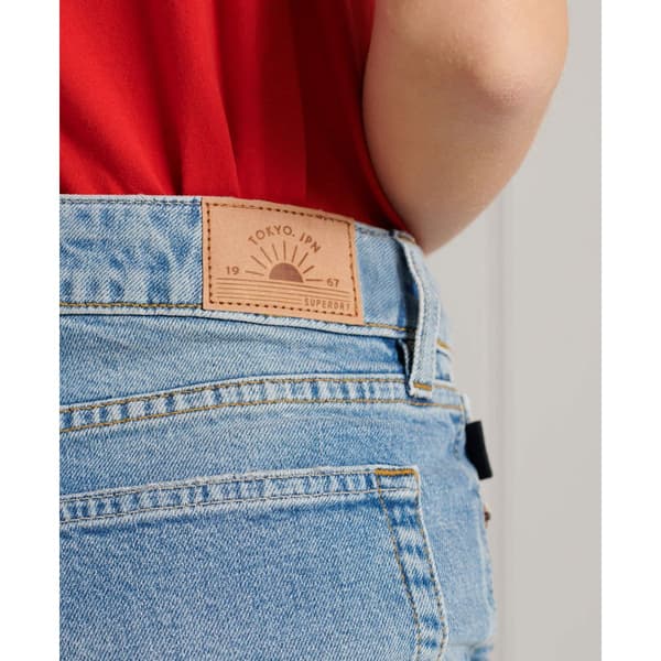 Superdry Jeansshorts Skinny Hot Blå 28 Kvinna