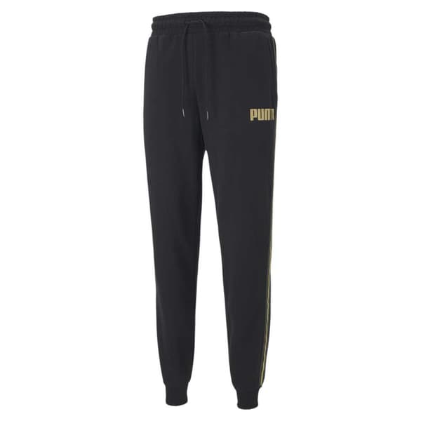 Puma Byxor Metallic Nights Tape Svart S Man