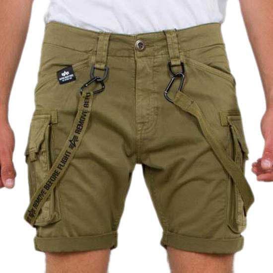 Alpha Industries Utility Shorts Grøn 31 Mand
