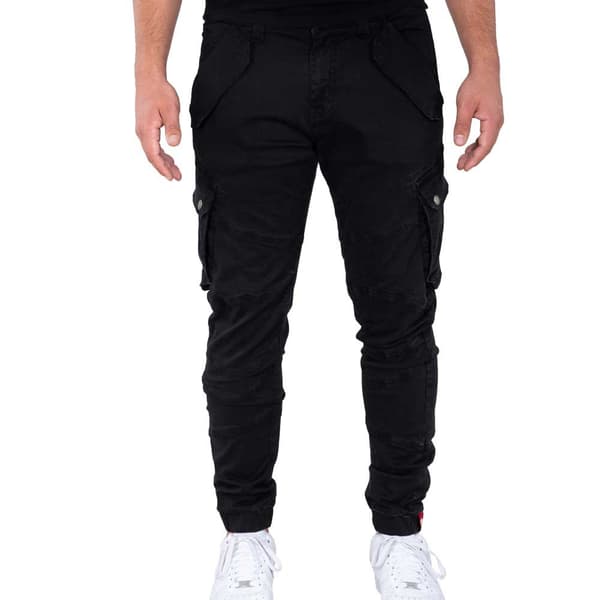 Alpha Industries Combat Lw Housut Musta 30 Mies