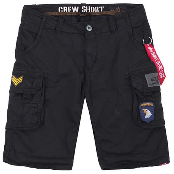Alpha Industries Crew Patch Shorts Sort 30 Mand