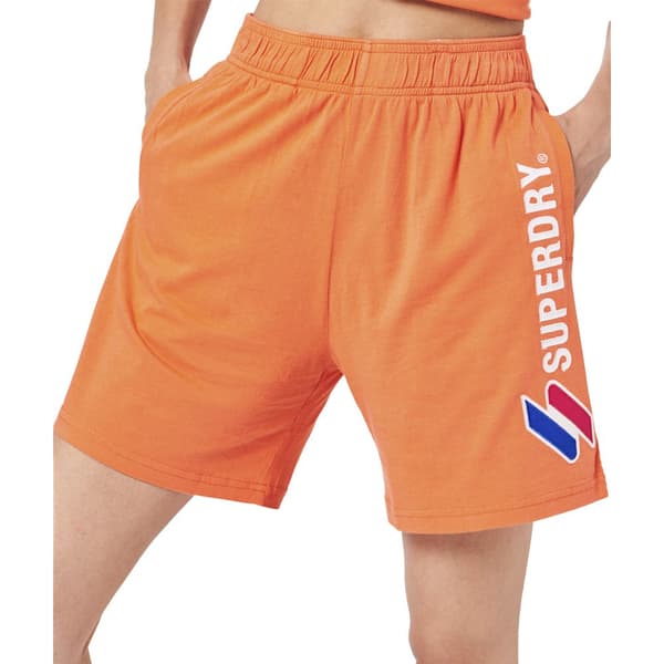 Superdry Shorts Code Sl Applique Boy Orange S Kvinna