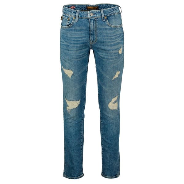 Superdry Byxor Slim Blå 32 / 32 Man