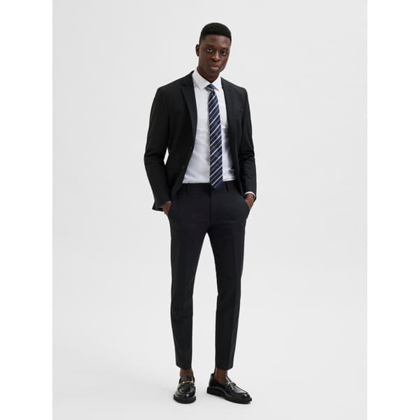 Selected Kjole Bukser Slim Josh Adv B Sort 42 Mand