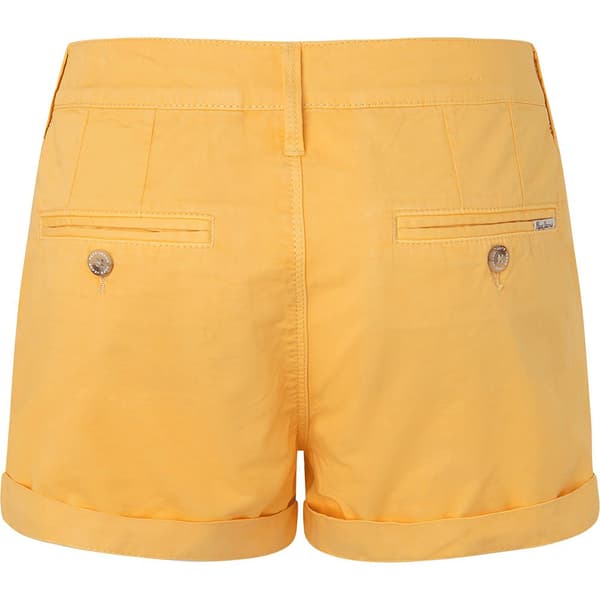 Pepe Jeans Shortsit Balboa 1/4 Keltainen 26 Nainen