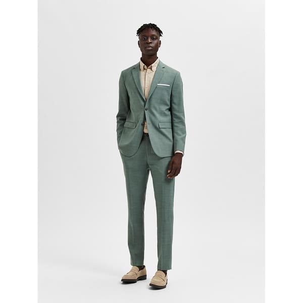 Selected Mekko Housut Oasis Slim Fit Vihreä 56 Mies