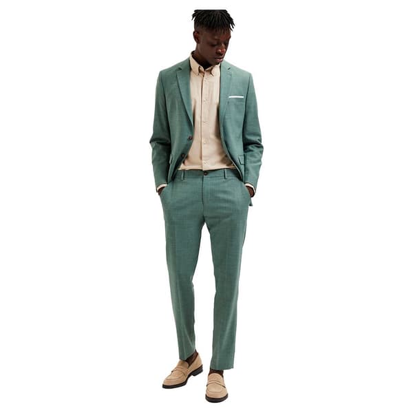 Selected Mekko Housut Oasis Slim Fit Vihreä 56 Mies