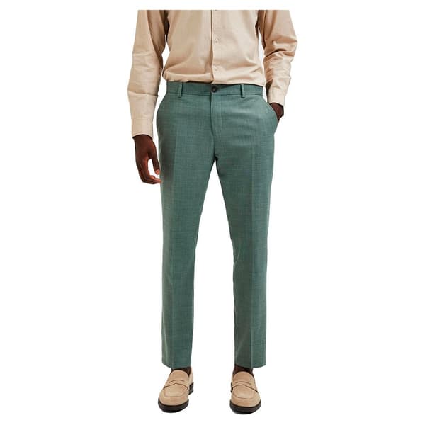 Selected Mekko Housut Oasis Slim Fit Vihreä 56 Mies