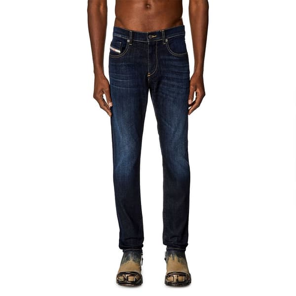 Diesel Jeans A03558-009zs 2019 Strukt Blå 30 / 32 Mand