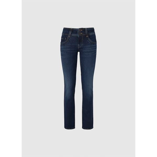 Pepe Jeans Jeans Pl204588 Slim Fit Blå 27 / 30 Kvinna