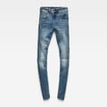 Miniatyrbild 4 av 7: G-star Jeans Midge Zip Mid Waist Skinny Blå 22 / 28 Kvinna