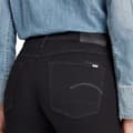 Miniatyrbillede 3 af 6: G-star Jeans 3301 Mid Skinny Sort 25 / 32 Kvinde