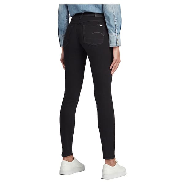 G-star Jeans 3301 Mid Skinny Sort 25 / 32 Kvinde